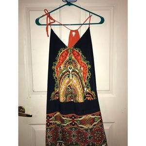 Pattern shift dress